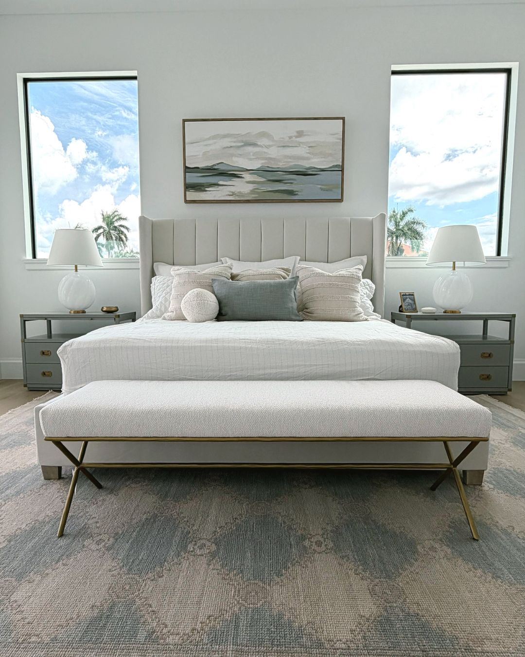 Premium Grounding Fitted Bed Sheet - White